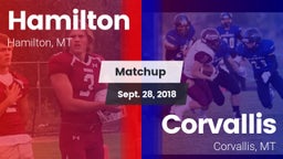 Matchup: Hamilton  vs. Corvallis  2018