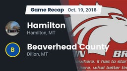 Recap: Hamilton  vs. Beaverhead County  2018