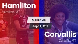 Matchup: Hamilton  vs. Corvallis  2019