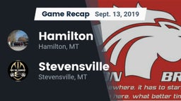 Recap: Hamilton  vs. Stevensville  2019