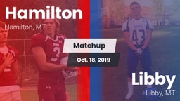 Matchup: Hamilton  vs. Libby  2019