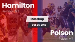 Matchup: Hamilton  vs. Polson  2019