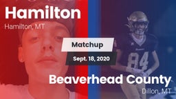 Matchup: Hamilton  vs. Beaverhead County  2020