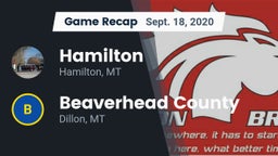 Recap: Hamilton  vs. Beaverhead County  2020