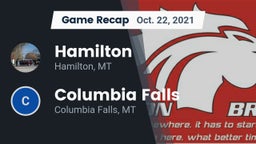 Recap: Hamilton  vs. Columbia Falls  2021