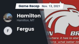 Recap: Hamilton  vs. Fergus 2021