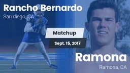 Matchup: Rancho Bernardo vs. Ramona  2017