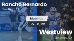 Matchup: Rancho Bernardo vs. Westview  2017
