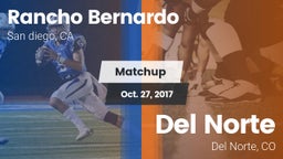 Matchup: Rancho Bernardo vs. Del Norte  2017