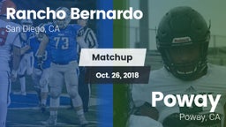 Matchup: Rancho Bernardo vs. Poway  2018
