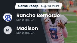 Recap: Rancho Bernardo  vs. Madison  2019