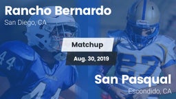 Matchup: Rancho Bernardo vs. San Pasqual  2019