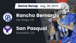 Recap: Rancho Bernardo  vs. San Pasqual  2019