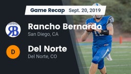 Recap: Rancho Bernardo  vs. Del Norte  2019