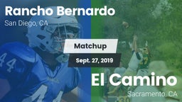 Matchup: Rancho Bernardo vs. El Camino  2019