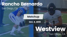 Matchup: Rancho Bernardo vs. Westview  2019