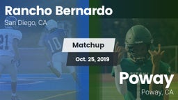 Matchup: Rancho Bernardo vs. Poway  2019