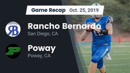 Recap: Rancho Bernardo  vs. Poway  2019