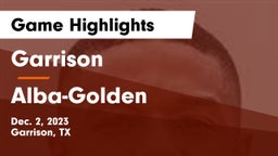 Garrison  vs Alba-Golden  Game Highlights - Dec. 2, 2023