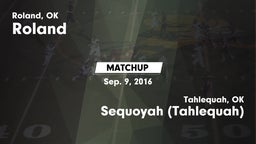 Matchup: Roland  vs. Sequoyah (Tahlequah)  2016