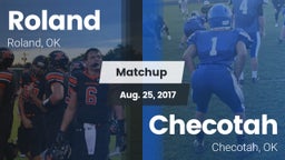 Matchup: Roland  vs. Checotah  2017