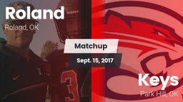 Matchup: Roland  vs. Keys  2017