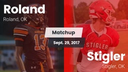 Matchup: Roland  vs. Stigler  2017