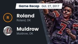 Recap: Roland  vs. Muldrow  2017