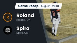 Recap: Roland  vs. Spiro  2018
