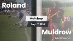Matchup: Roland  vs. Muldrow  2018