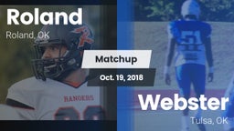 Matchup: Roland  vs. Webster  2018