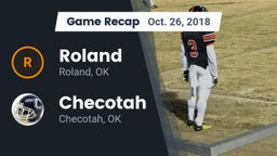 Recap: Roland  vs. Checotah  2018