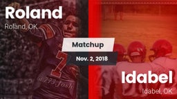 Matchup: Roland  vs. Idabel  2018