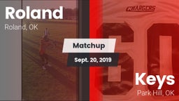 Matchup: Roland  vs. Keys  2019