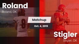 Matchup: Roland  vs. Stigler  2019