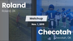 Matchup: Roland  vs. Checotah  2019