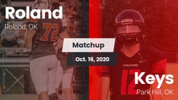 Matchup: Roland  vs. Keys  2020