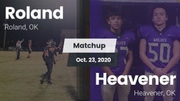 Matchup: Roland  vs. Heavener  2020