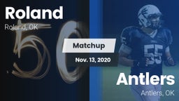Matchup: Roland  vs. Antlers  2020