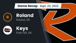 Recap: Roland  vs. Keys  2022