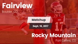 Matchup: Fairview  vs. Rocky Mountain  2017