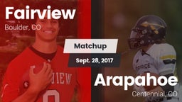 Matchup: Fairview  vs. Arapahoe  2017