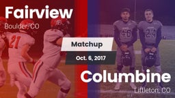 Matchup: Fairview  vs. Columbine  2017