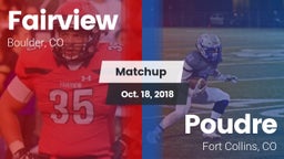 Matchup: Fairview  vs. Poudre  2018