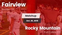 Matchup: Fairview  vs. Rocky Mountain  2018