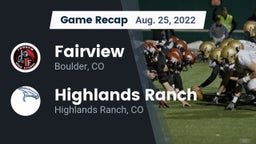 Recap: Fairview  vs. Highlands Ranch  2022