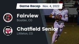 Recap: Fairview  vs. Chatfield Senior  2022