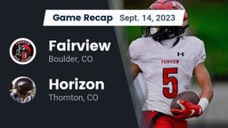 Recap: Fairview  vs. Horizon  2023