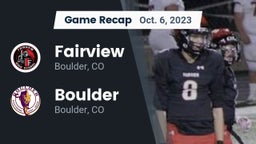 Recap: Fairview  vs. Boulder  2023