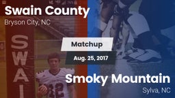 Matchup: Swain County High vs. Smoky Mountain  2017